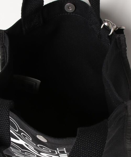 X-girl（エックスガール）の「REPEAT LOGO CANVAS 2WAY MINI TOTE BAG（トートバッグ・レディース・ホワイト/ブラック/ベージュ・ONE SIZE）」の20枚目の写真