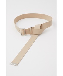 LEATHER LONG WIDE BELT レザー ロング ワイド ベルト