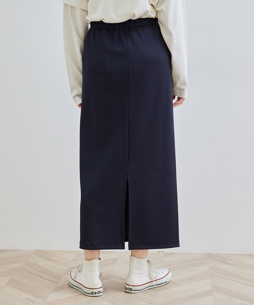 ROPE' PICNIC（ロペピクニック）の「【セットアップ対応】リブカットスカート（スカート・レディース・ベージュ系その他/ネイビー・38）」の8枚目の写真