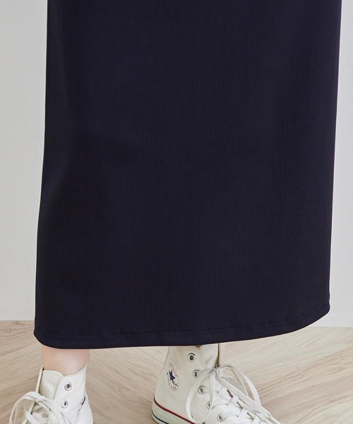 ROPE' PICNIC（ロペピクニック）の「【セットアップ対応】リブカットスカート（スカート・レディース・ベージュ系その他/ネイビー・38）」の11枚目の写真