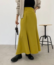 CAPRICIEUX LE'MAGE | 〈新色追加/パープル・イエロー〉ストレッチハイウエストマーメイドスカート(スカート)