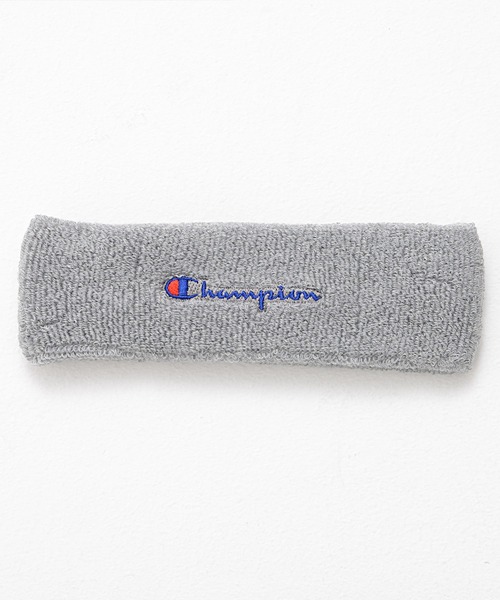 Champion（チャンピオン）の「『Champion/チャンピオン』ロゴ刺繍入りヘアバンド（ヘアバンド・メンズ・ホワイト/ブラック/ネイビー/グレー・FREE）」の3枚目の写真