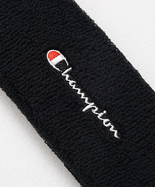 Champion（チャンピオン）の「『Champion/チャンピオン』ロゴ刺繍入りヘアバンド（ヘアバンド・メンズ・ホワイト/ブラック/ネイビー/グレー・FREE）」の9枚目の写真