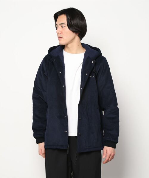 Back Channel（バックチャンネル）の「CORDUROY HOODED WINDBREAKER（その他アウター・メンズ・ブラック/ベージュ/ネイビー・MEDIUM/LARGE/X-LARGE/XX-LARGE/SMALL）」の12枚目の写真