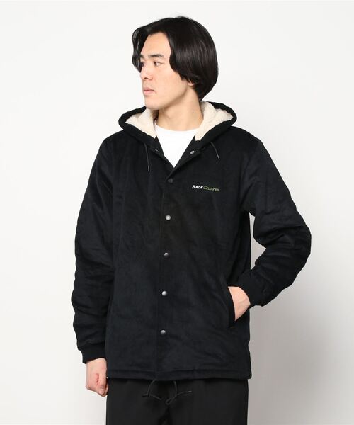 Back Channel（バックチャンネル）の「CORDUROY HOODED WINDBREAKER（その他アウター・メンズ・ブラック/ベージュ/ネイビー・MEDIUM/LARGE/X-LARGE/XX-LARGE/SMALL）」の10枚目の写真