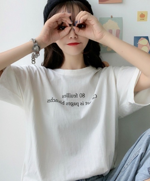 Bifrost(ビフレスト)の「フロントロゴTシャツ(Tシャツ/カットソー・レディース・ホワイト/パープル/ブルー・M/L)」の6枚目の写真