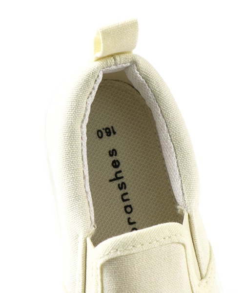 BRANSHES（ブランシェス）の「スリッポン（スリッポン・キッズ・ブラック/ベージュ/アイボリー・15cm/16cm/17cm/18cm/14cm/19cm）」の4枚目の写真