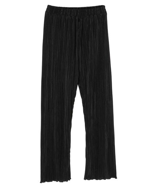 Sugar spoon(シュガースプーン)の「・SUGAR SPOON サテンプリーツパンツ*(その他パンツ・レディース・モカ/チャコールグレー/ブラック/グリーン・FREE)」の2枚目の写真