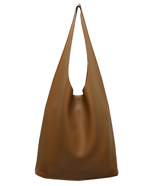 select MOCA（セレクトモカ）の「フェイクレザーホーボーバッグ（トートバッグ・レディース・ブラック/ブラウン/アイボリー/ペールイエロー/カーキ・FREE）」の21枚目の写真