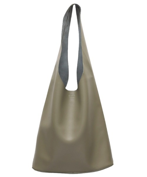 select MOCA（セレクトモカ）の「フェイクレザーホーボーバッグ（トートバッグ・レディース・ブラック/ブラウン/アイボリー/ペールイエロー/カーキ・FREE）」の6枚目の写真