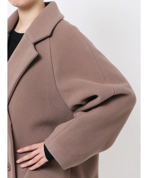 LAGUNAMOON（ラグナムーン）の「ベンツデザインウールコート（その他アウター・レディース・ブラック/ピンク/モカ・SMALL/MEDIUM）」の5枚目の写真