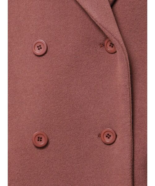 LAGUNAMOON（ラグナムーン）の「ベンツデザインウールコート（その他アウター・レディース・ブラック/ピンク/モカ・SMALL/MEDIUM）」の6枚目の写真