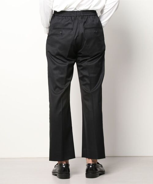 Name.(ネーム)の「【Name.】WOOL CHECK EASY SLACKS(スラックス・メンズ・ネイビー/ブラック・1/0)」の3枚目の写真
