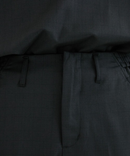 Name.(ネーム)の「【Name.】WOOL CHECK EASY SLACKS(スラックス・メンズ・ネイビー/ブラック・1/0)」の19枚目の写真