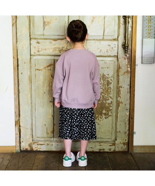 BREEZE（ブリーズ）の「総柄プリーツスカート（スカート・キッズ・ネイビー/ブラウン/ブラック・100/140/120）」の5枚目の写真