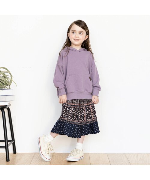 BREEZE（ブリーズ）の「総柄プリーツスカート（スカート・キッズ・ネイビー/ブラウン/ブラック・100/140/120）」の11枚目の写真