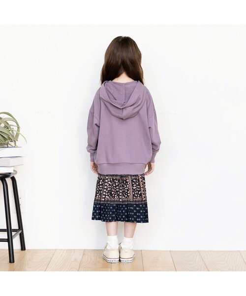 BREEZE（ブリーズ）の「総柄プリーツスカート（スカート・キッズ・ネイビー/ブラウン/ブラック・100/140/120）」の12枚目の写真