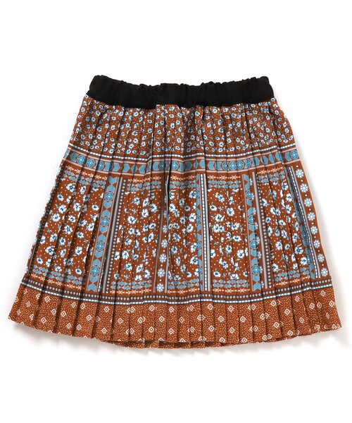 BREEZE（ブリーズ）の「総柄プリーツスカート（スカート・キッズ・ネイビー/ブラウン/ブラック・100/140/120）」の18枚目の写真