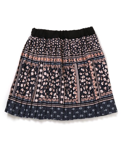 BREEZE（ブリーズ）の「総柄プリーツスカート（スカート・キッズ・ネイビー/ブラウン/ブラック・100/140/120）」の19枚目の写真