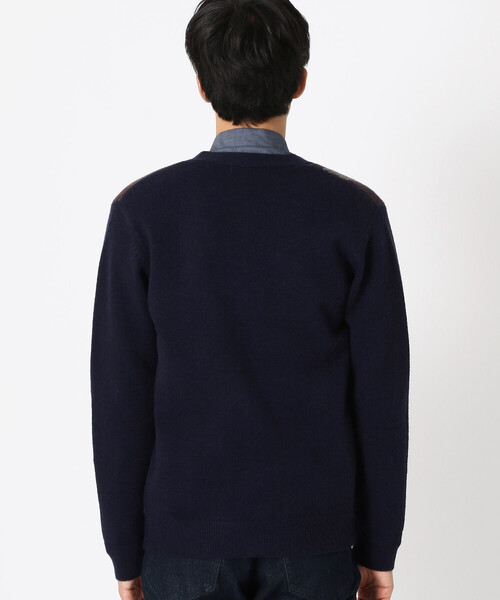 COMME CA ISM（コムサイズム）の「チェック柄 Ｖネックカーディガン（カーディガン/ボレロ・メンズ・ブラック/ネイビー/グレー・MEDIUM/LARGE）」の20枚目の写真