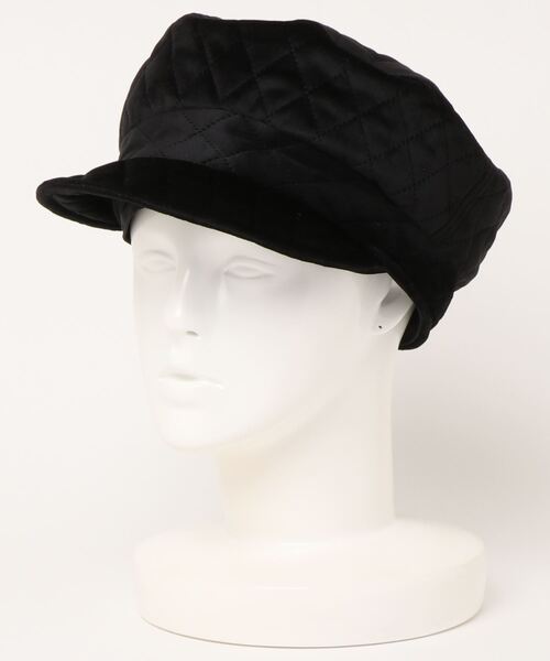 COLONY 2139（コロニートゥーワンスリーナイン）の「キルティングキャスケット（キャスケット・レディース・キャメル/ブラック・FREE）」の5枚目の写真