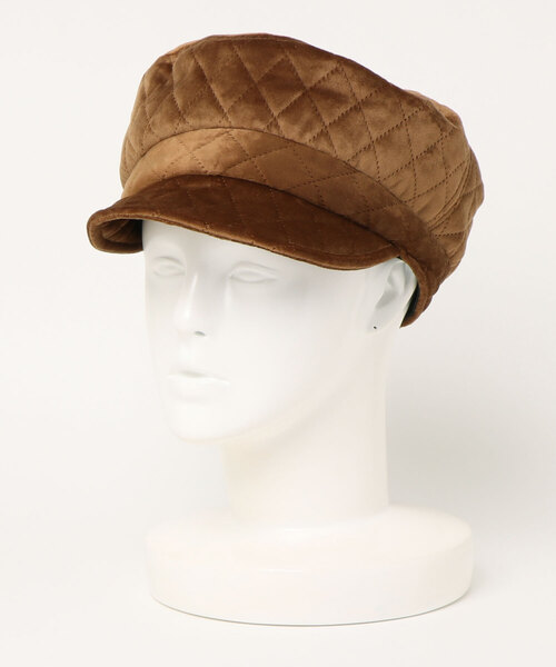 COLONY 2139（コロニートゥーワンスリーナイン）の「キルティングキャスケット（キャスケット・レディース・キャメル/ブラック・FREE）」の7枚目の写真