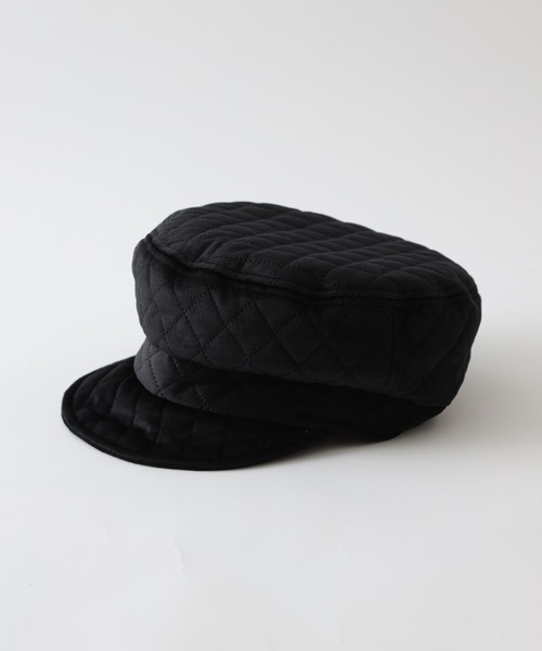 COLONY 2139（コロニートゥーワンスリーナイン）の「キルティングキャスケット（キャスケット・レディース・キャメル/ブラック・FREE）」の8枚目の写真