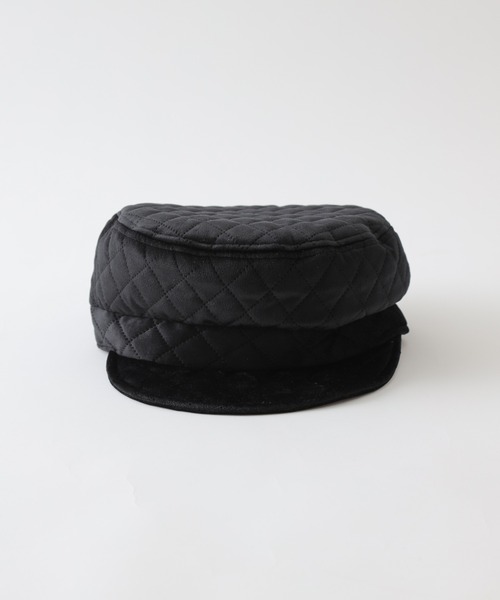 COLONY 2139（コロニートゥーワンスリーナイン）の「キルティングキャスケット（キャスケット・レディース・キャメル/ブラック・FREE）」の6枚目の写真