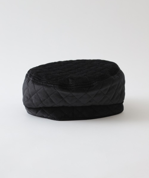 COLONY 2139（コロニートゥーワンスリーナイン）の「キルティングキャスケット（キャスケット・レディース・キャメル/ブラック・FREE）」の13枚目の写真