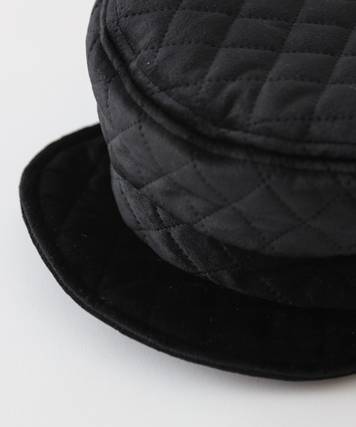 COLONY 2139（コロニートゥーワンスリーナイン）の「キルティングキャスケット（キャスケット・レディース・キャメル/ブラック・FREE）」の11枚目の写真