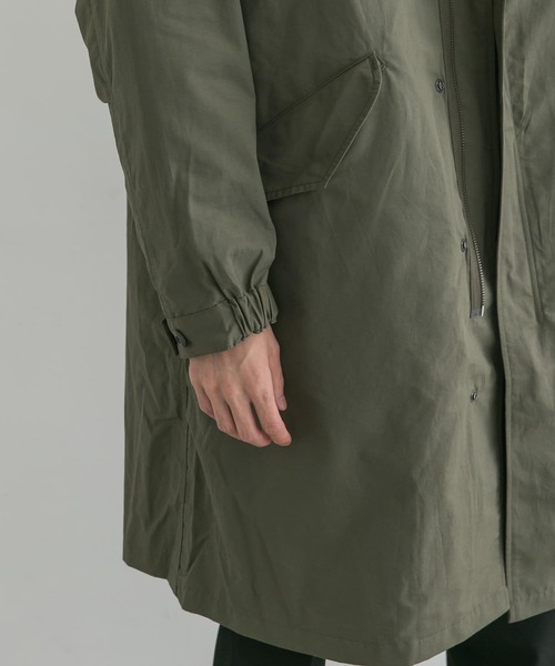 TAION（タイオン）の「『別注』TAION 3WAYモッズコート（モッズコート・メンズ・ブラック/チャコールグレー/カーキ・MEDIUM/LARGE）」の18枚目の写真
