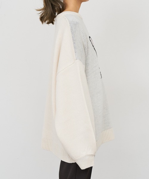 BONbazaar（ボンバザール）の「ネコジャガードニット（ニット/セーター・レディース・ホワイト系その他/ブラウン/ブルー系その他・FREE）」の16枚目の写真