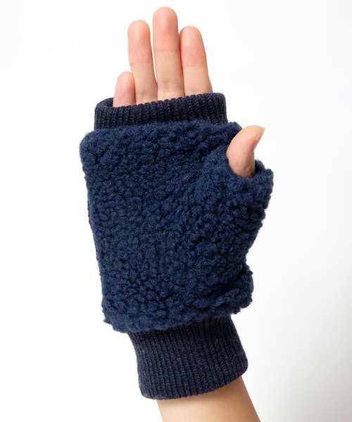 セール】【GOOD FABRICATION】シープボア フィンガーレスグローブ