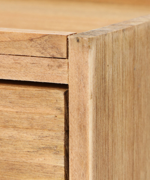 LBC（エルビーシー）の「【スタッキング対応アイテム】ウッド スタッキング 小物入れ S（収納グッズ・レディース・ブラウン/ライトブラウン・FREE）」の3枚目の写真