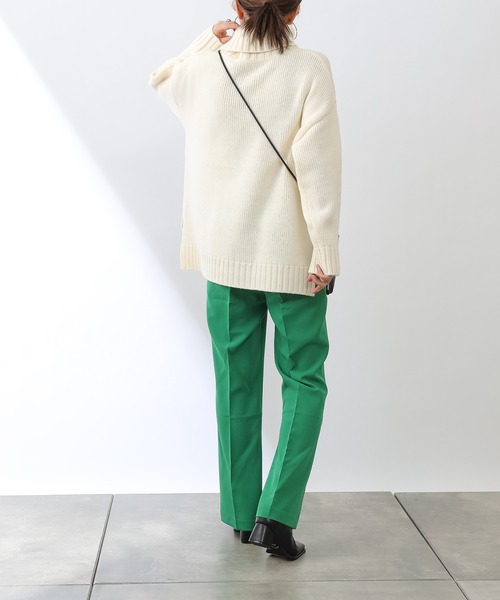 COLONY 2139（コロニートゥーワンスリーナイン）の「ストレッチイージーケアパンツ(フレア2)（その他パンツ・レディース・ブラック/ブルー/グリーン・SMALL/MEDIUM/LARGE）」の16枚目の写真