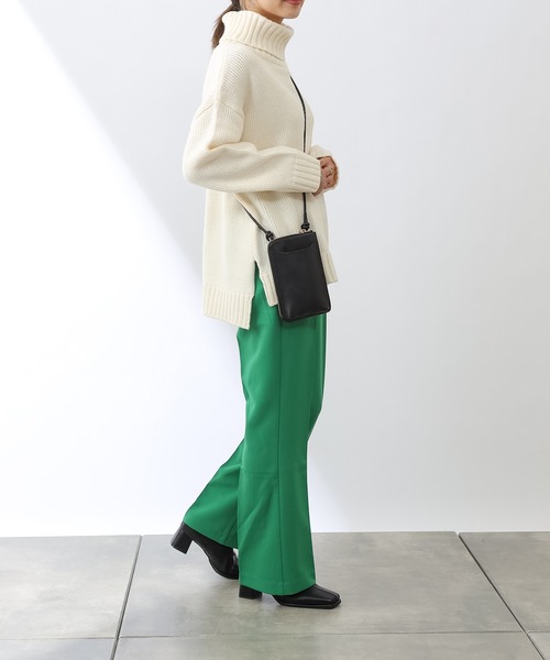 COLONY 2139（コロニートゥーワンスリーナイン）の「ストレッチイージーケアパンツ(フレア2)（その他パンツ・レディース・ブラック/ブルー/グリーン・SMALL/MEDIUM/LARGE）」の5枚目の写真