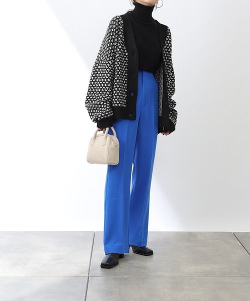 COLONY 2139（コロニートゥーワンスリーナイン）の「ストレッチイージーケアパンツ(フレア2)（その他パンツ・レディース・ブラック/ブルー/グリーン・SMALL/MEDIUM/LARGE）」の8枚目の写真