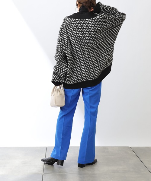 COLONY 2139（コロニートゥーワンスリーナイン）の「ストレッチイージーケアパンツ(フレア2)（その他パンツ・レディース・ブラック/ブルー/グリーン・SMALL/MEDIUM/LARGE）」の12枚目の写真