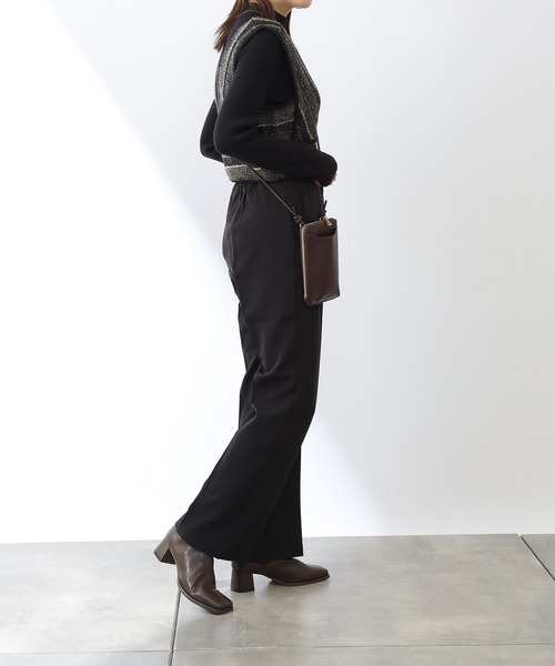 COLONY 2139（コロニートゥーワンスリーナイン）の「ストレッチイージーケアパンツ(フレア2)（その他パンツ・レディース・ブラック/ブルー/グリーン・SMALL/MEDIUM/LARGE）」の18枚目の写真