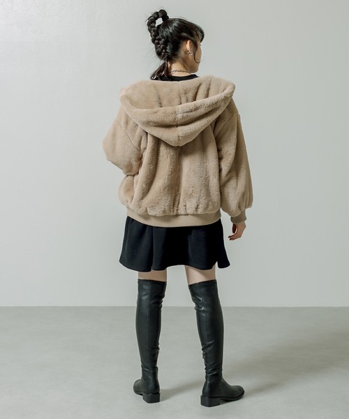 RASVOA(ラスボア)の「レザーニーハイブーツ(ブーツ・レディース・ブラック・M/L)」の3枚目の写真