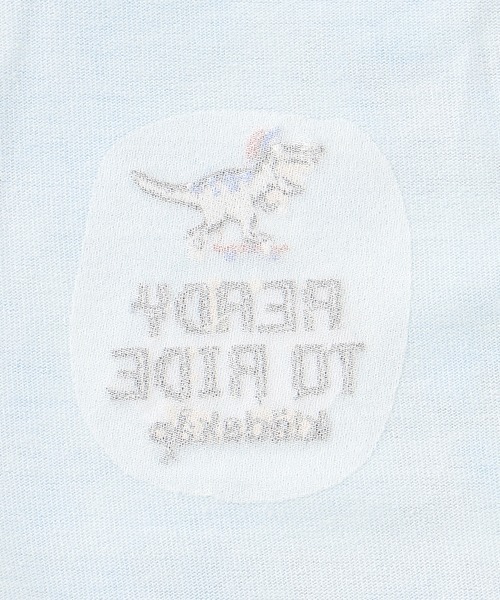 kladskap(クレードスコープ)の「タイダイ恐竜長袖Tシャツ(Tシャツ/カットソー・キッズ・ライトブルー/グレー・90cm/110cm/100cm/120cm/130cm)」の9枚目の写真