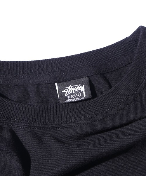 STUSSY(ステューシー)の「STUSSY/ステューシー STOCK CROWN TEE ブランドロゴ バックプリント クラウン ビッグシルエット(Tシャツ/カットソー・メンズ・ブラック/ホワイト/オレンジ・XL/L/S)」の6枚目の写真