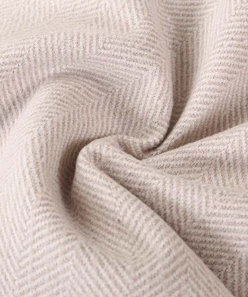 MAISON DE THERESE(メゾン ド テレーズ)の「ラシャセットアップ(ジャケット+スカート)(セットアップ・レディース・ベージュ・LARGE/SMALL/MEDIUM/X-SMALL/X-LARGE)」の2枚目の写真
