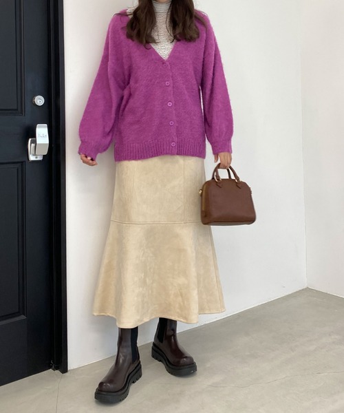 archives（アルシーヴ）の「ハイネックレースＴＯＰＳ（Tシャツ/カットソー・レディース・ブラウン/オフホワイト/ベージュ・MEDIUM）」の7枚目の写真