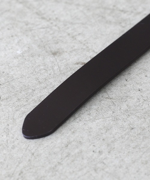 LILL（リル）の「3点尾錠リアルレザーロングナローベルト（ベルト・メンズ・ブラック/ダークブラウン/ベージュ・FREE）」の22枚目の写真