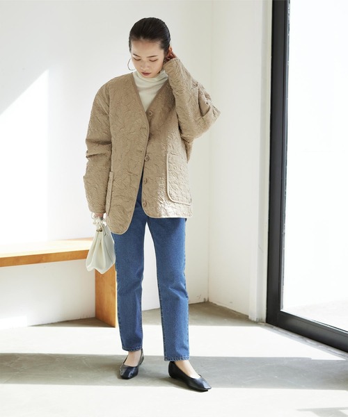 titivate(ティティベイト)の「スリムテーパードデニムパンツ(デニムパンツ・レディース・ホワイト系その他/ライトブルー/ブルー/ブラック・S/M/L)」の16枚目の写真