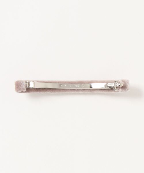 flower（フラワー）の「シンプリーベロアクリップ（ヘアピン・レディース・ブラック/ピンク・FREE）」の3枚目の写真