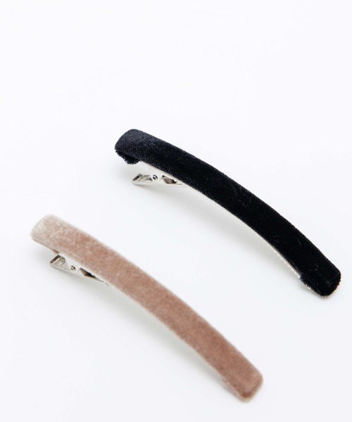 flower（フラワー）の「シンプリーベロアクリップ（ヘアピン・レディース・ブラック/ピンク・FREE）」の15枚目の写真