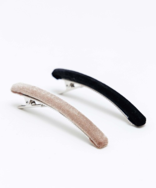 flower（フラワー）の「シンプリーベロアクリップ（ヘアピン・レディース・ブラック/ピンク・FREE）」の14枚目の写真