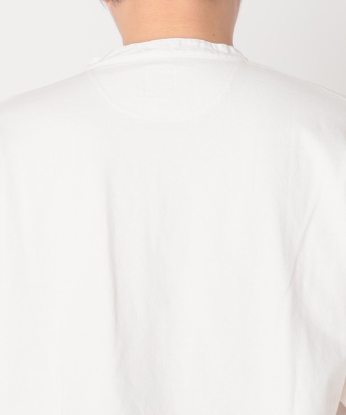 ARMY TWILL(アーミーツイル)の「【ARMY TWILL / アーミーツイル】別注 ヘンリーネック ロンT(Tシャツ/カットソー・メンズ・ホワイト/ブラック/ベージュ・MEDIUM/LARGE)」の8枚目の写真